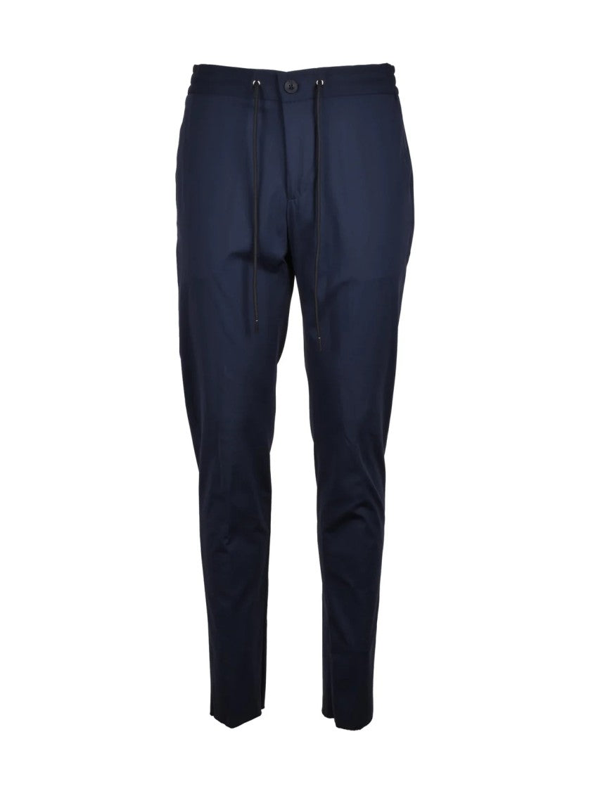 Tombolini Blue Polyamide Elastane Stretch Tracksuit
