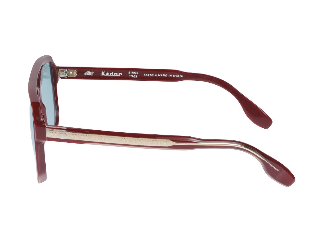 Kador Gold Big 1-58 Double Bridge Oversized Square Sunglasses