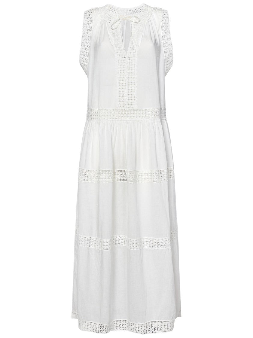 Ulla Johnson Pearl White Thalia Maxi Dress