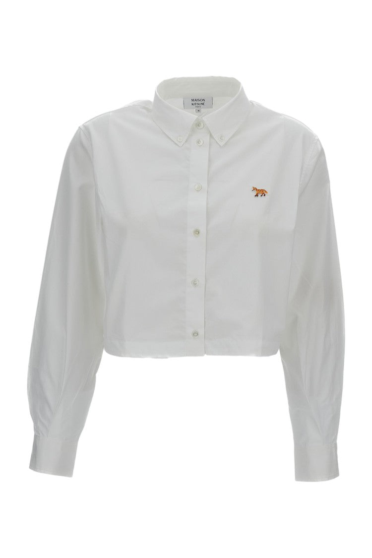 Maison Kitsuné Baby Fox Cropped Shirt