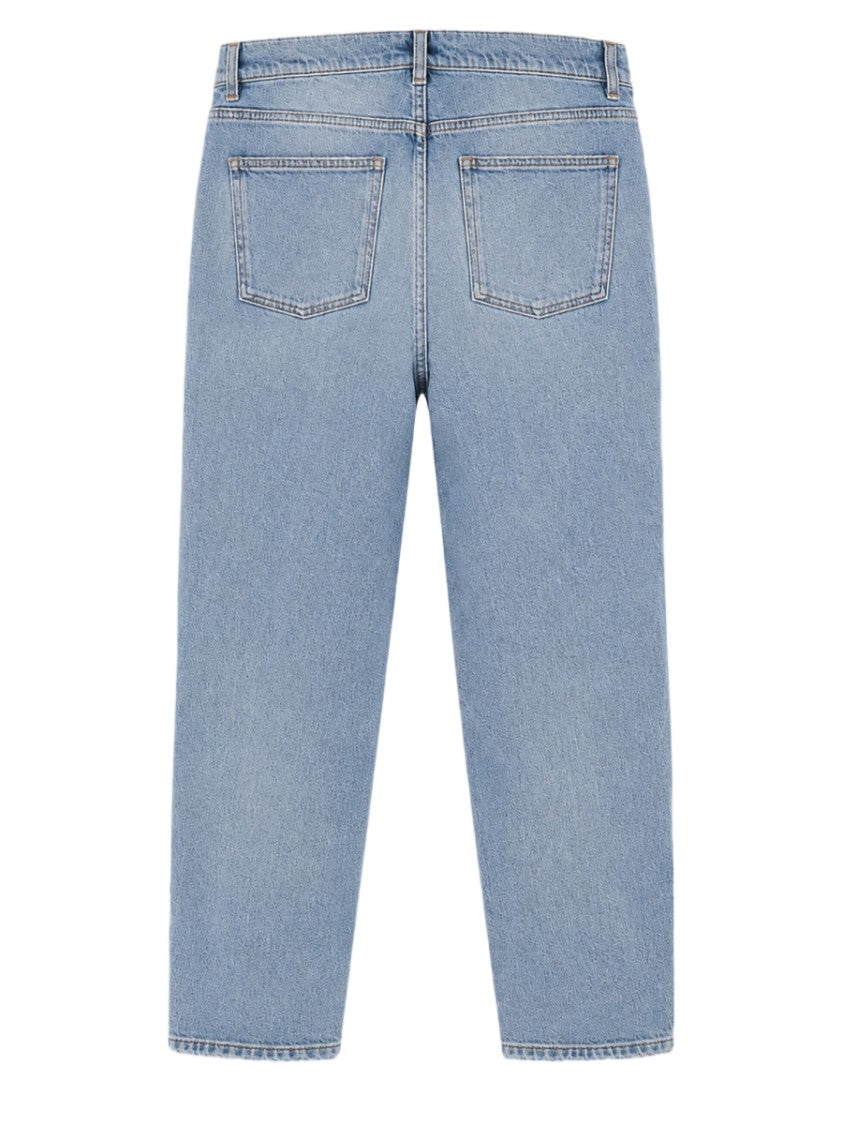 Lardini Straight-Leg Denim Trousers With Classic Five-Pocket Styling