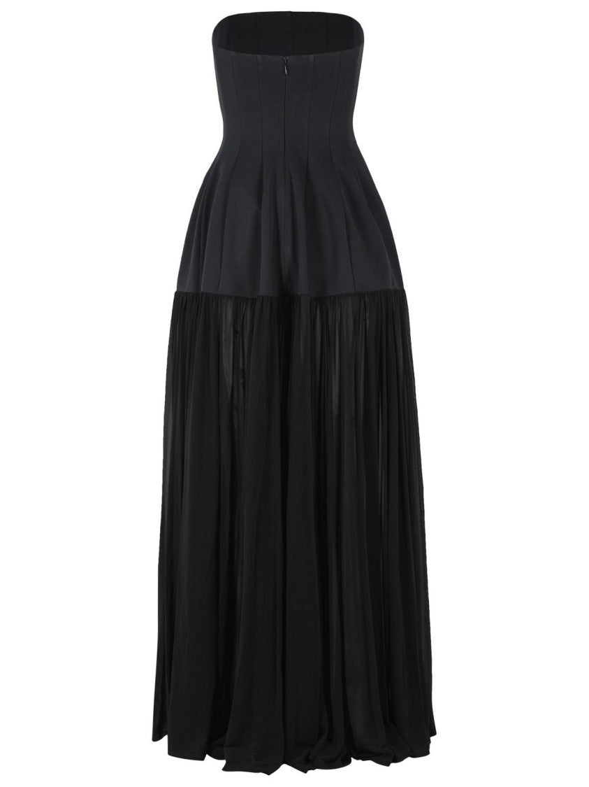 Simkhai 'Sandrine' Black Viscose Dress