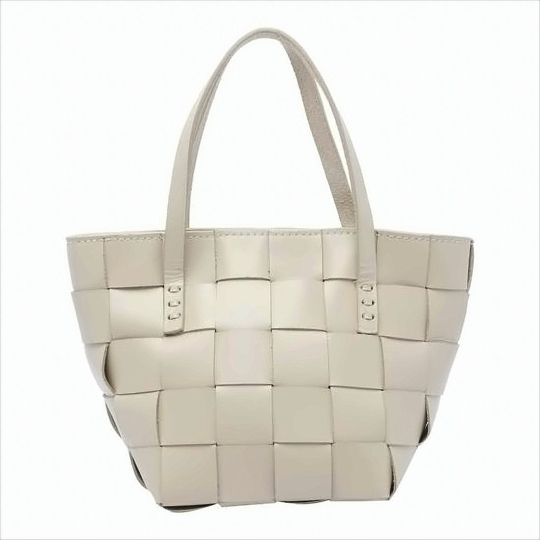 Dragon Diffusion Mini Woven Buffalo Leather Tote Bag