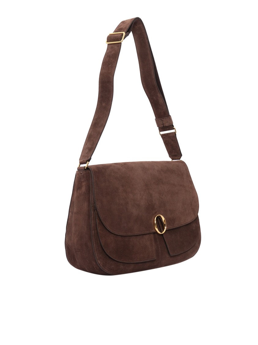 Claudio Orciani Structured Handbag In Smooth Calf Leather With Minimalist Design