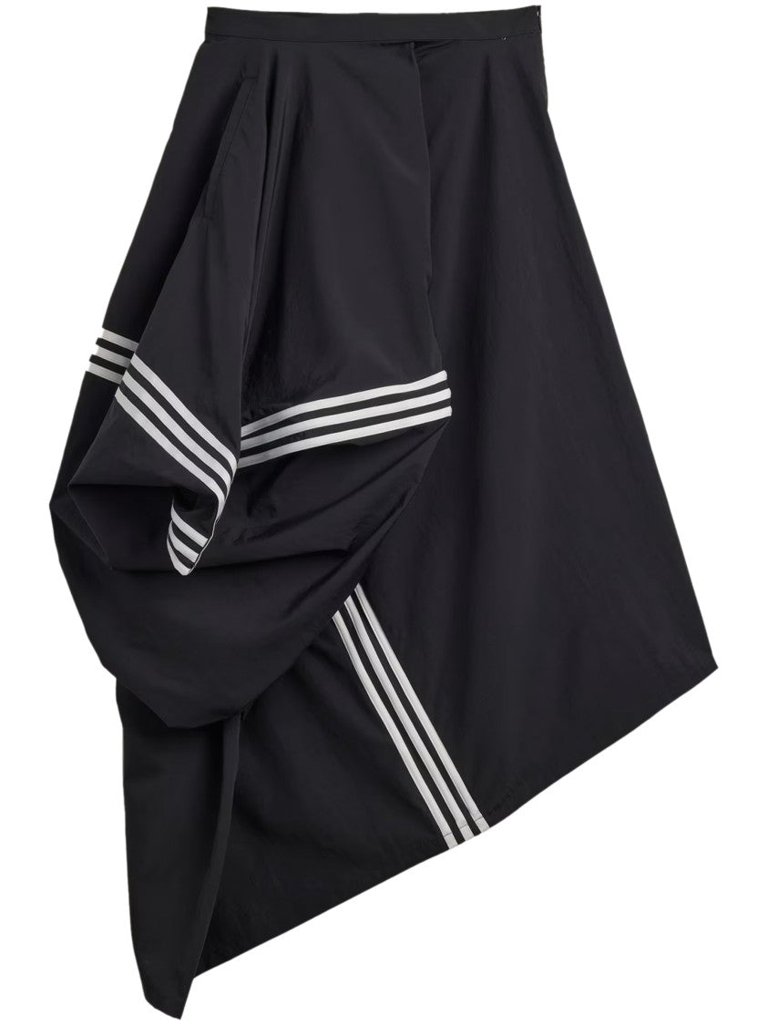 Y-3 Asymmetrical Draped Skirt