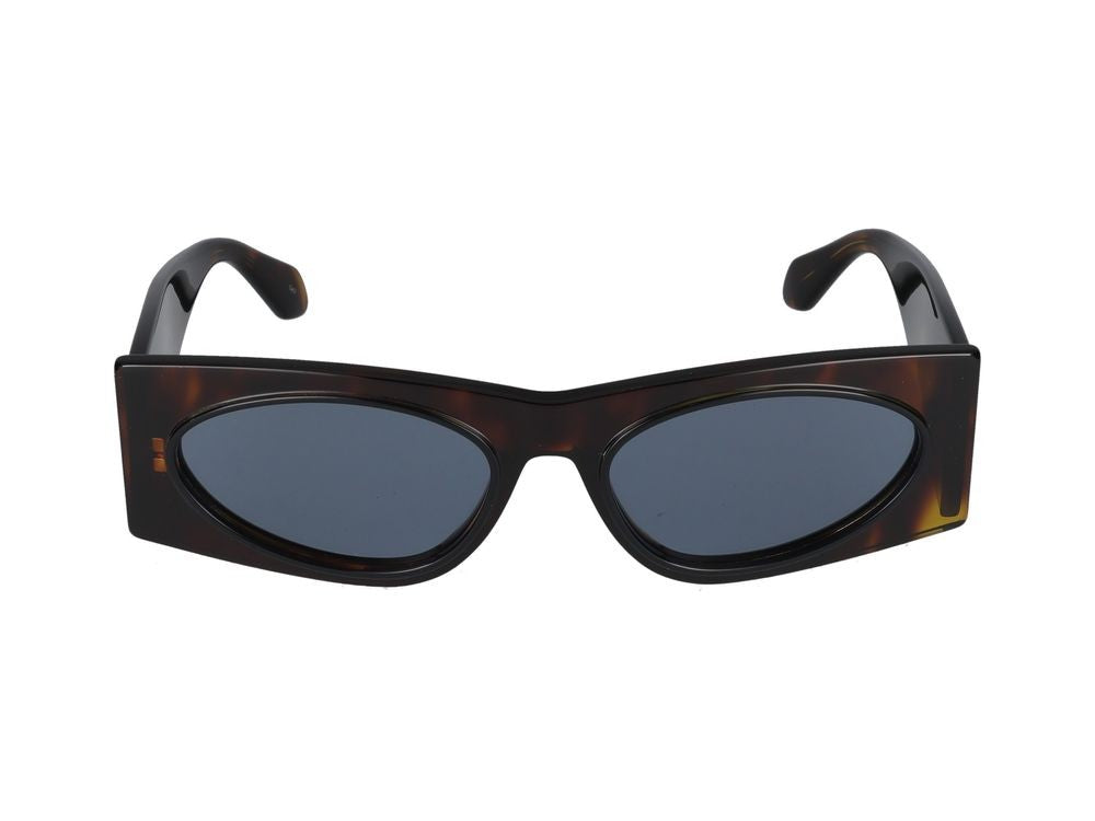 Azzedine Alaïa Sunglasses Azzedine Alaia Aa0085s 004 Havana Havana Blue 57/19/140