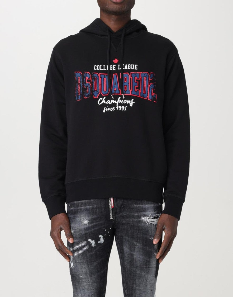 Dsquared2 College League Logo Cool Fit Hoodie