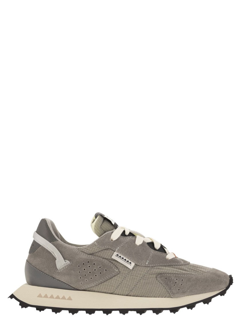 Run Of Oxygen M - Sneakers Suede, Canvas And Leather
