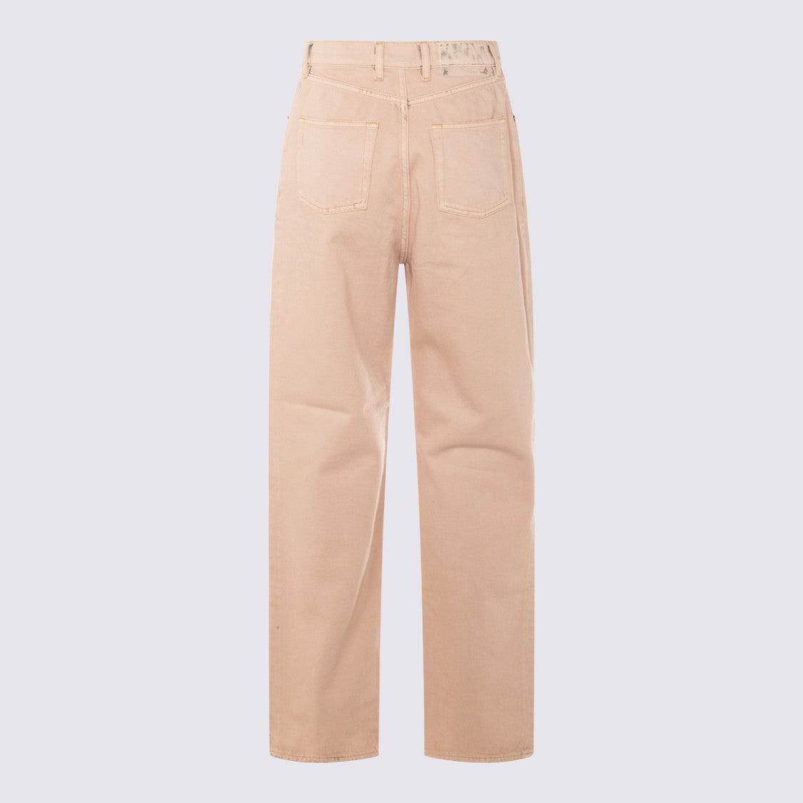 Golden Goose High-Waisted Straight-Leg Jeans With Distressed Detail