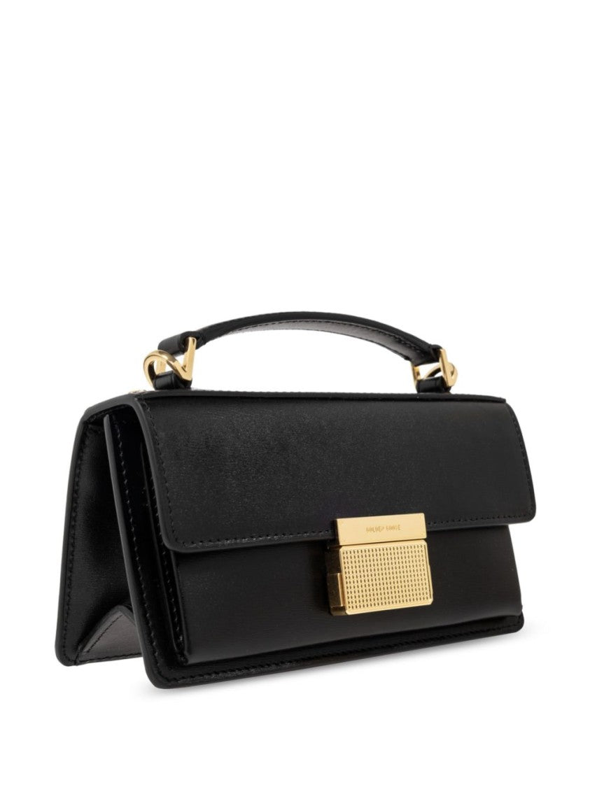 Golden Goose Calf Leather Handbag With Detachable Shoulder Strap