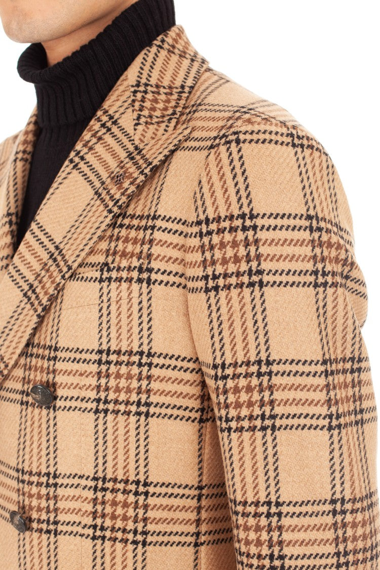 Tagliatore Montecarlo Prince Of Wales Double-Breasted Jacket