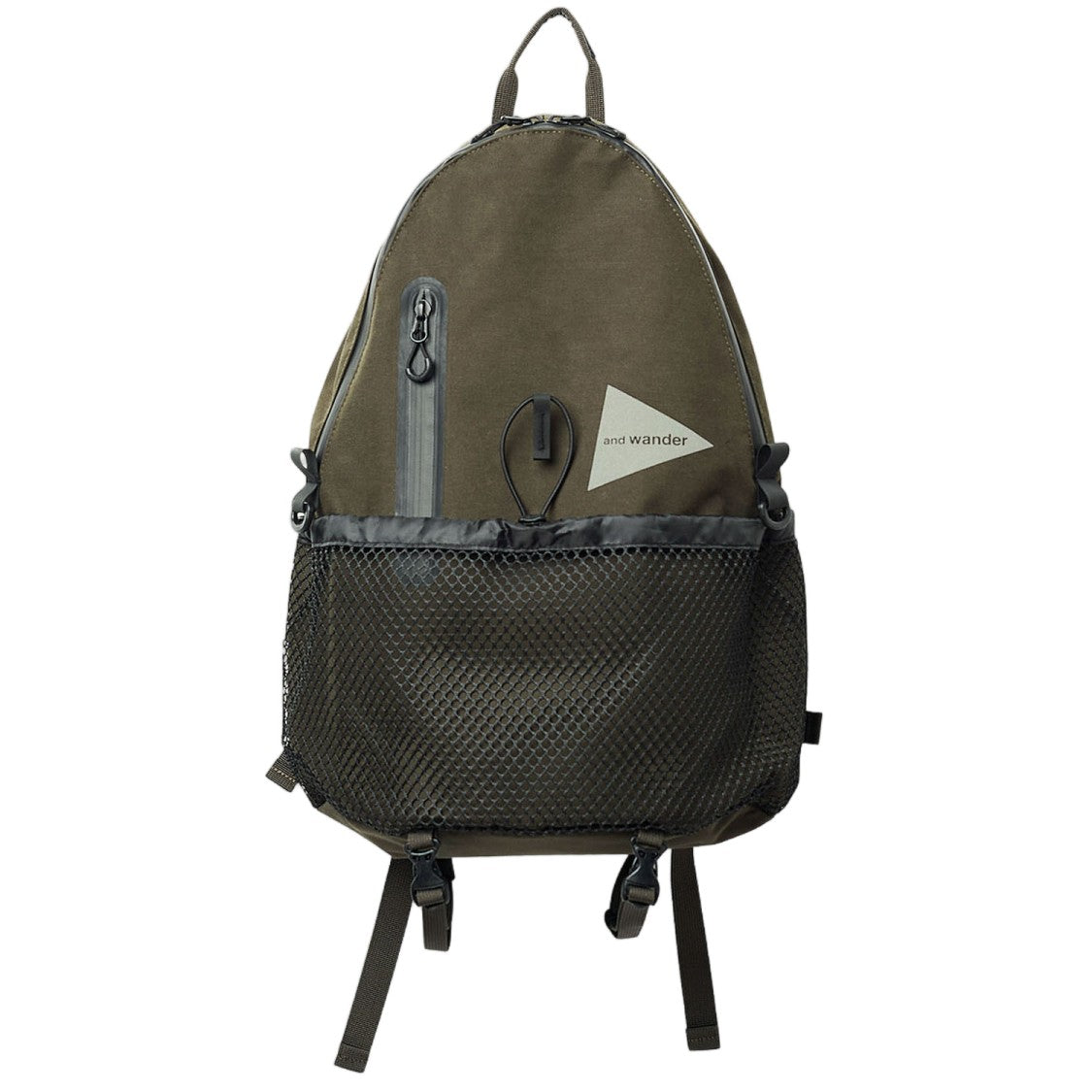 And Wander Cotton Blend Backpack With Mesh Pocket