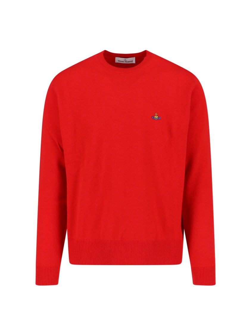 Vivienne Westwood "Orb" Sweater – Red