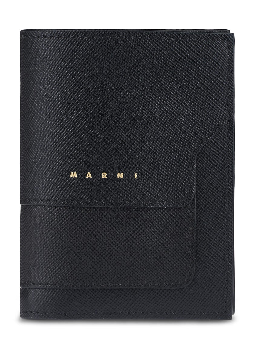 Marni Textured Exterior Calf Leather Wallet
