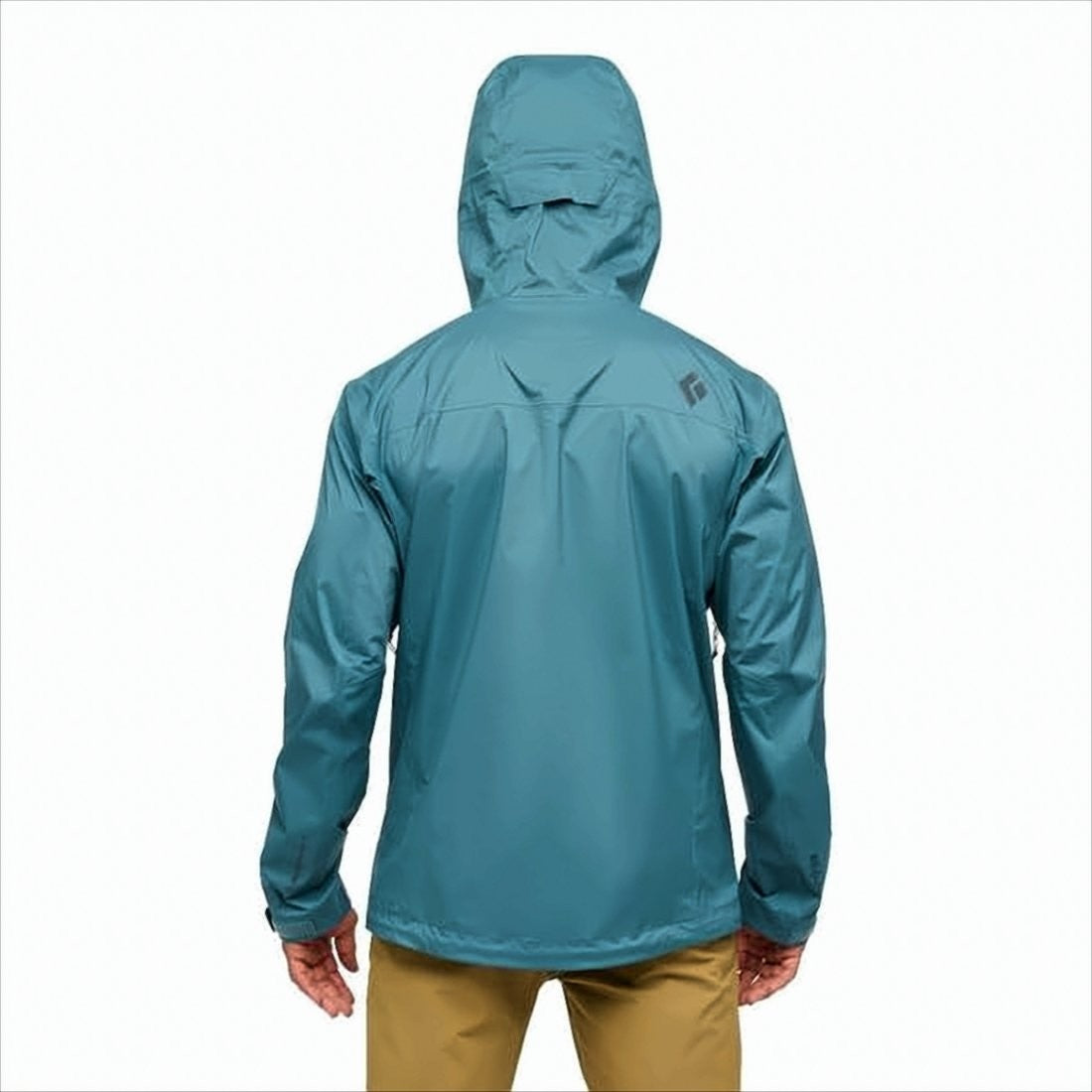 Black Diamond Tailored Blue Casual Jacket With Attached Hood