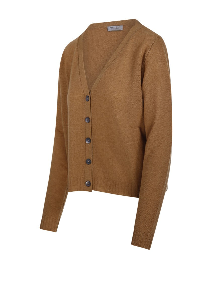 Be You Classic V-Neck Cashmere Cardigan