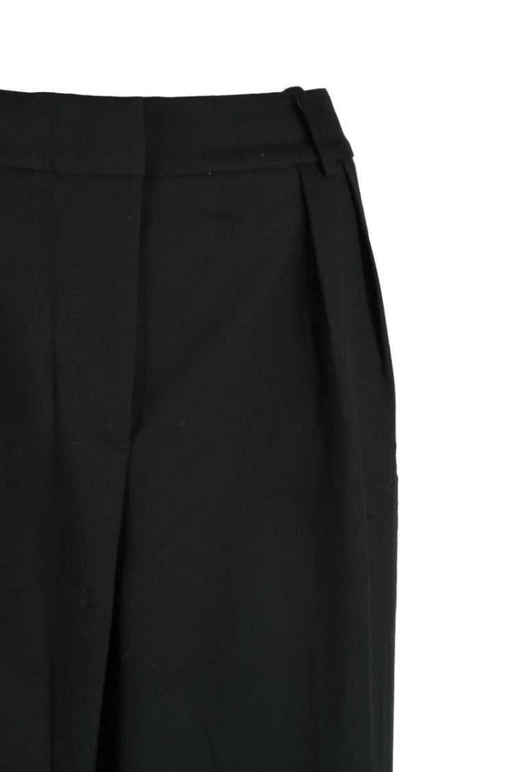 Tommy Hilfiger Classic Wide Leg Trousers - Black