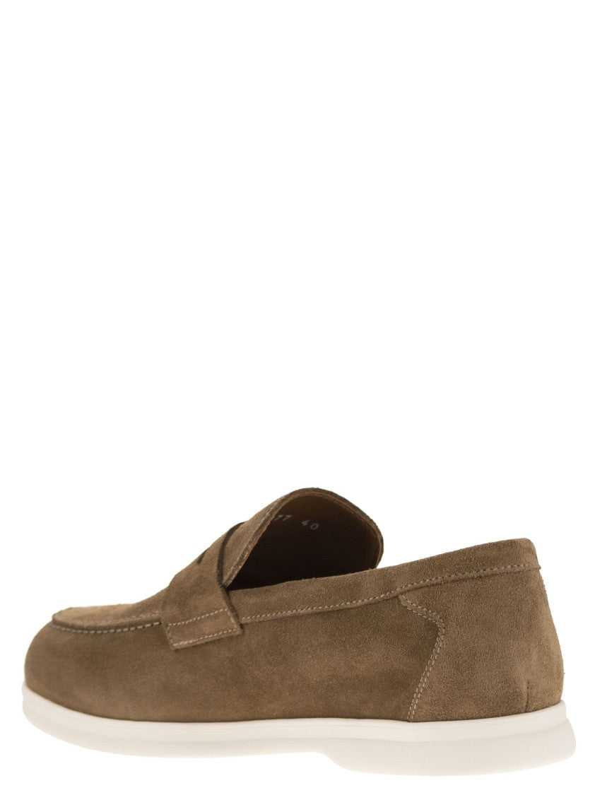Doucal's Penny - Suede Moccasin