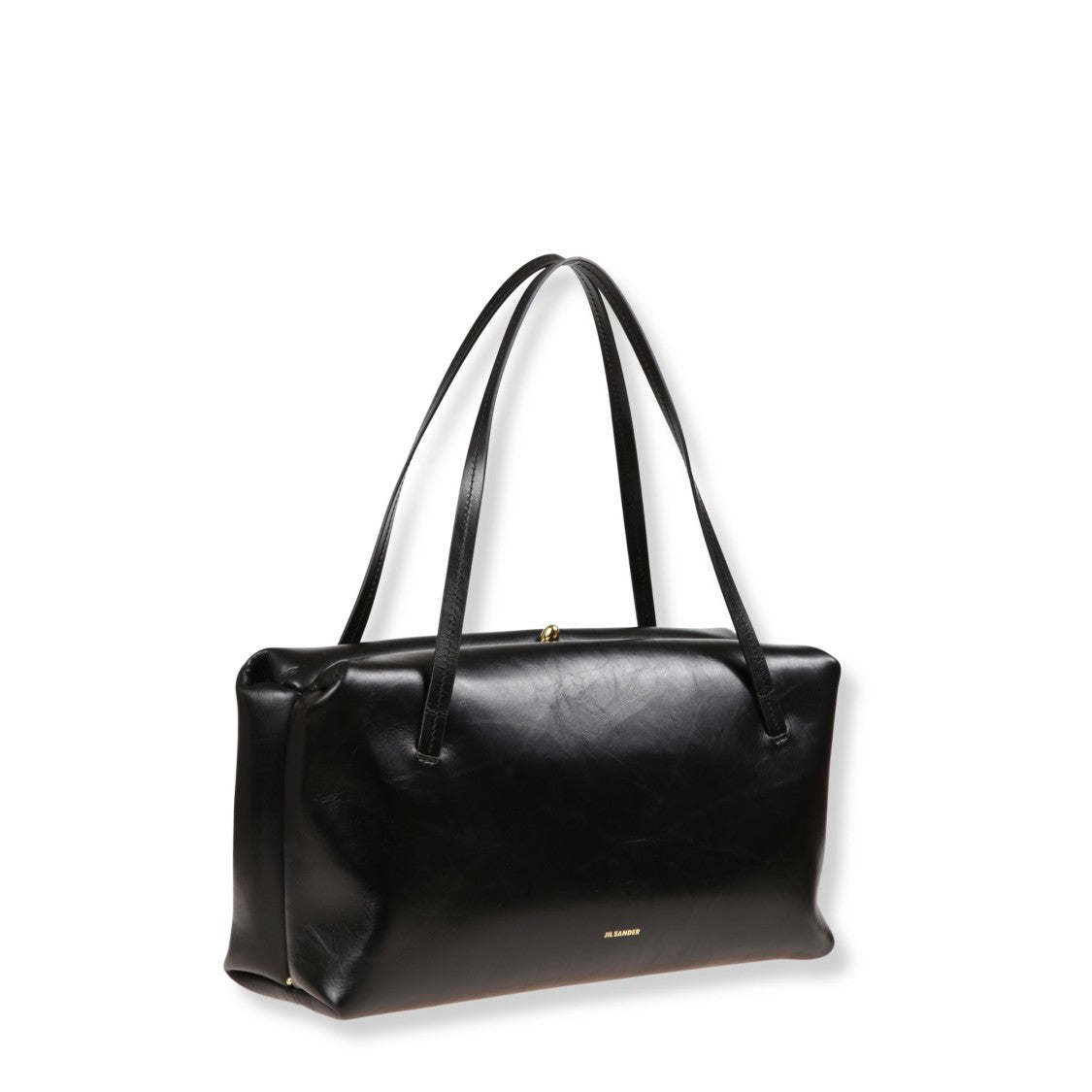 Jil Sander Structured Vintage Leather Handbag