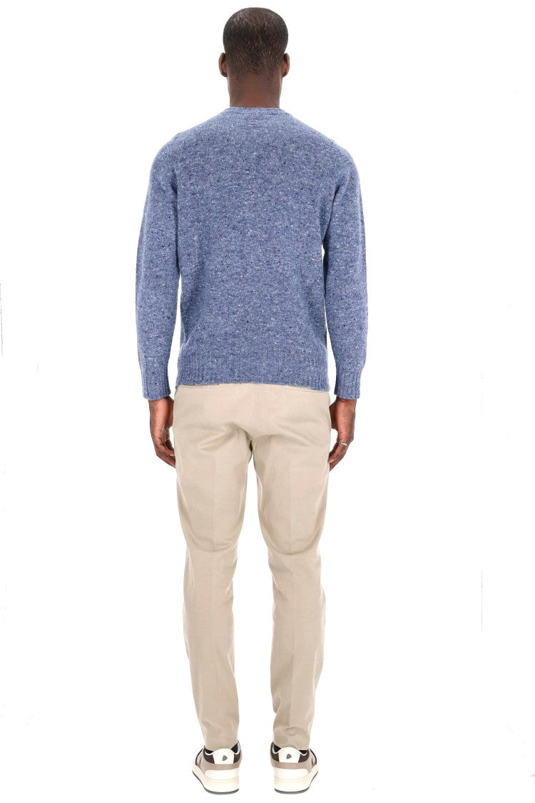 Drumohr Sale Pepe Wool-Cashmere Crewneck Sweater