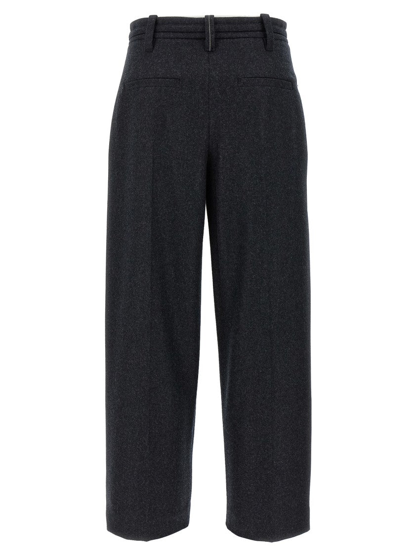 Brunello Cucinelli Straight Crop' Pants
