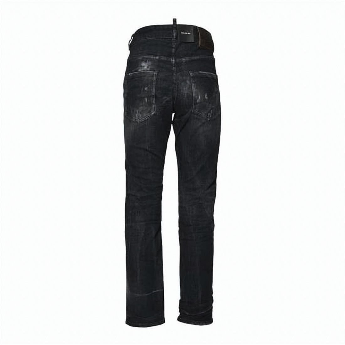 Dsquared2 Distressed Slim-Fit Denim Pants