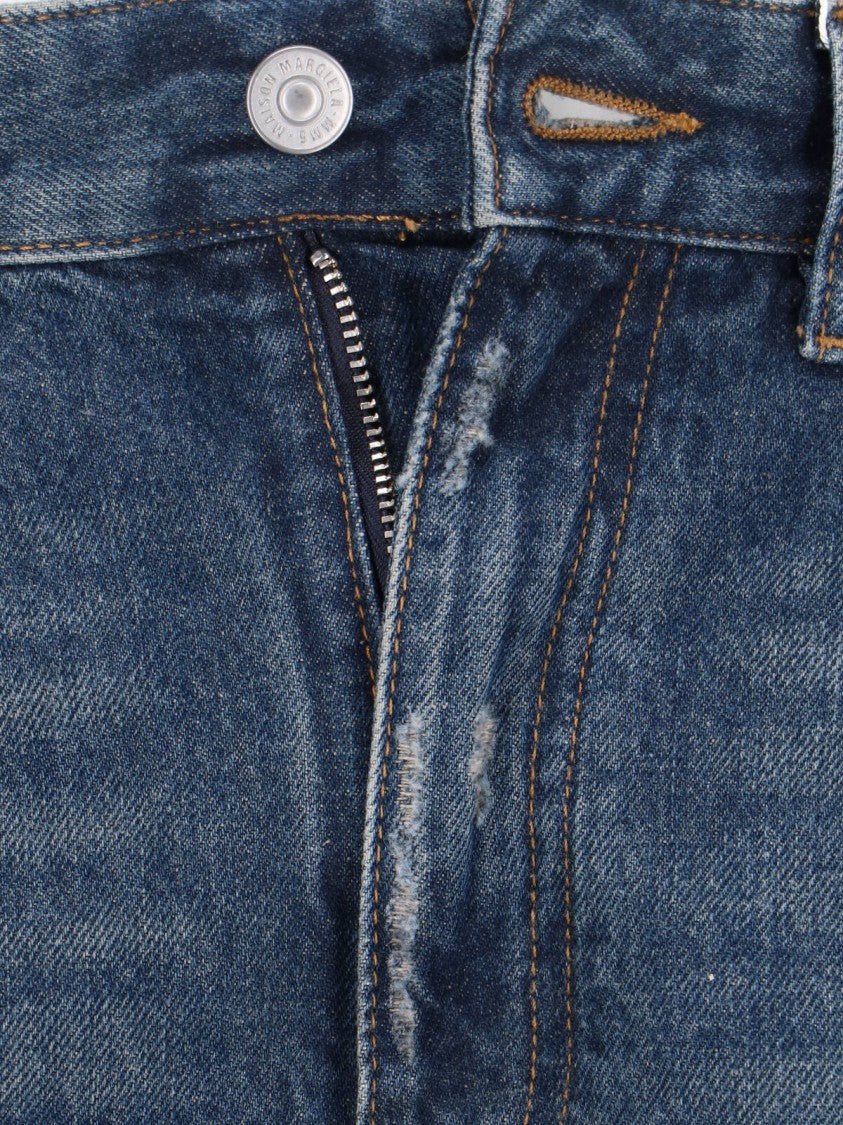 Mm6 By Maison Margiela Wide Jeans – Blue