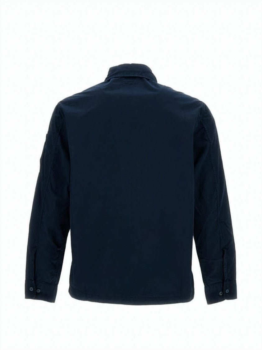 C.P. Company Organic Gabardine Zip Lens Overshirt