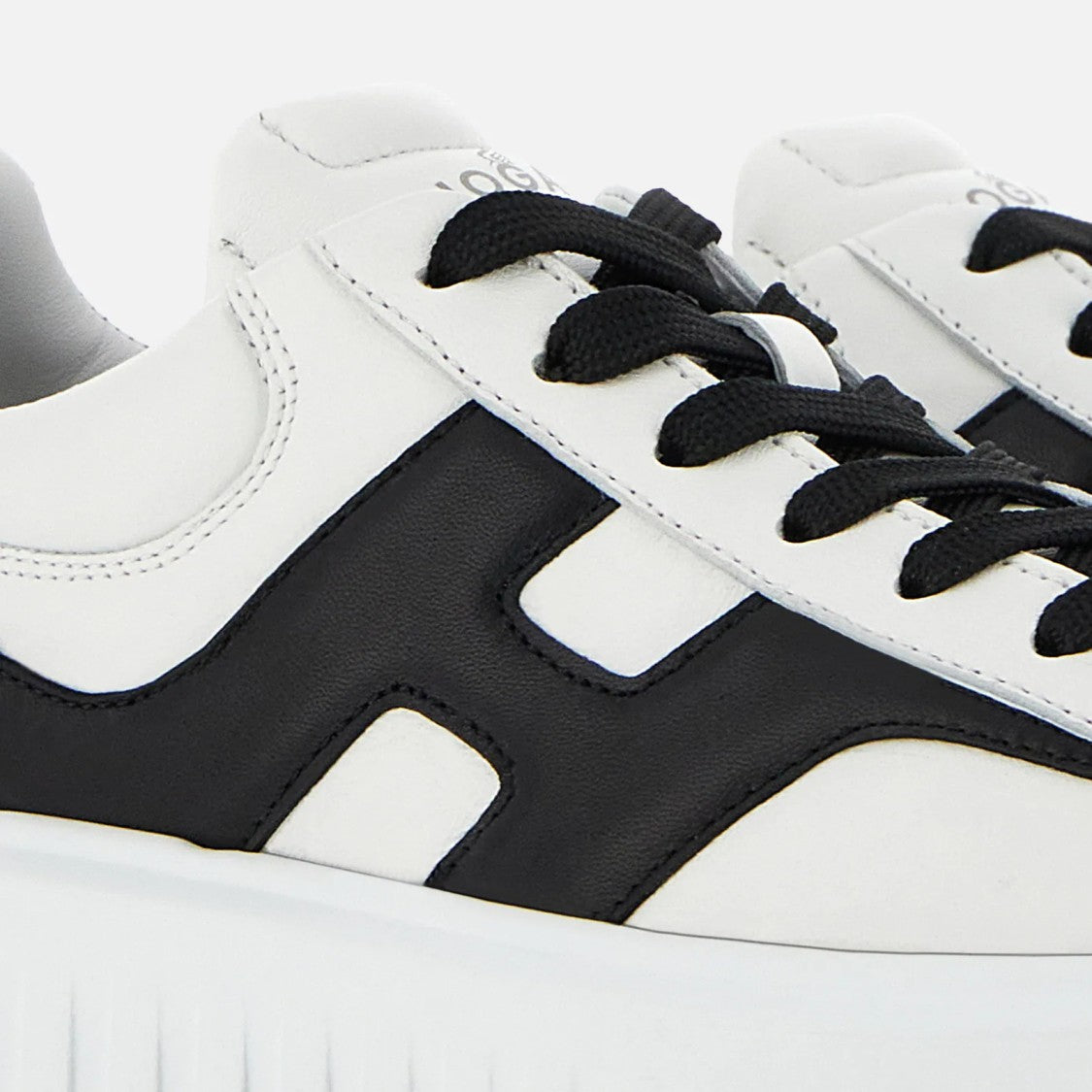 Hogan Chunky Platform Bold Accent Sneakers