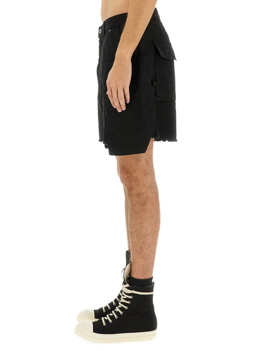 Drkshdw By Rick Owens Bermuda Cargo Shorts