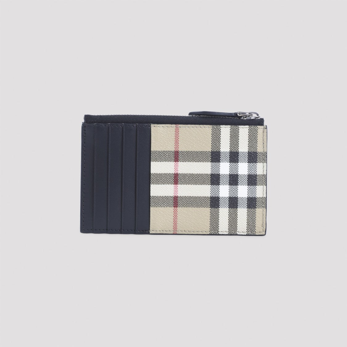 Burberry Alwyn Beige Polyurethane Credit Card Case