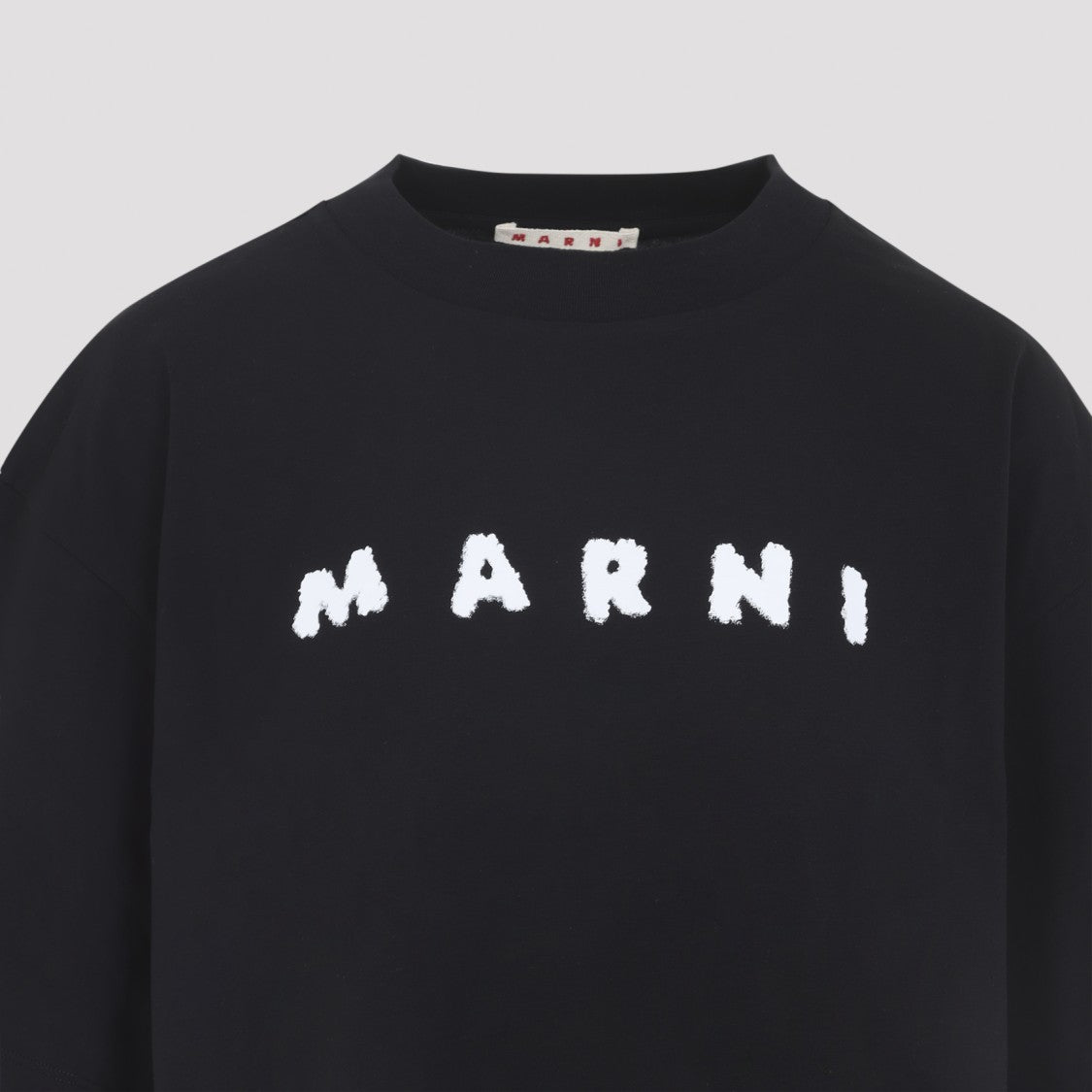 Marni Black Cotton T-Shirt