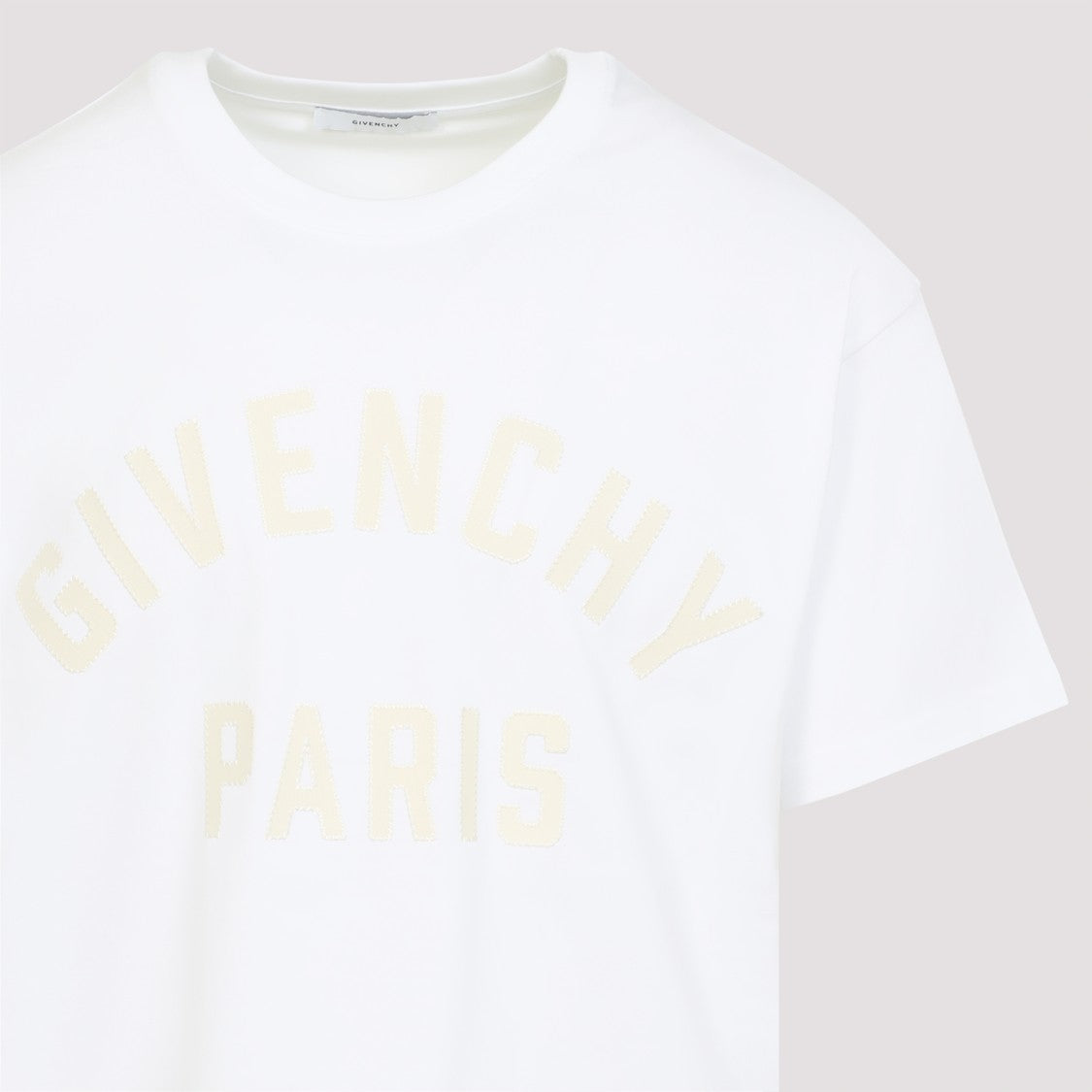 Givenchy White Logo Cotton T-Shirt