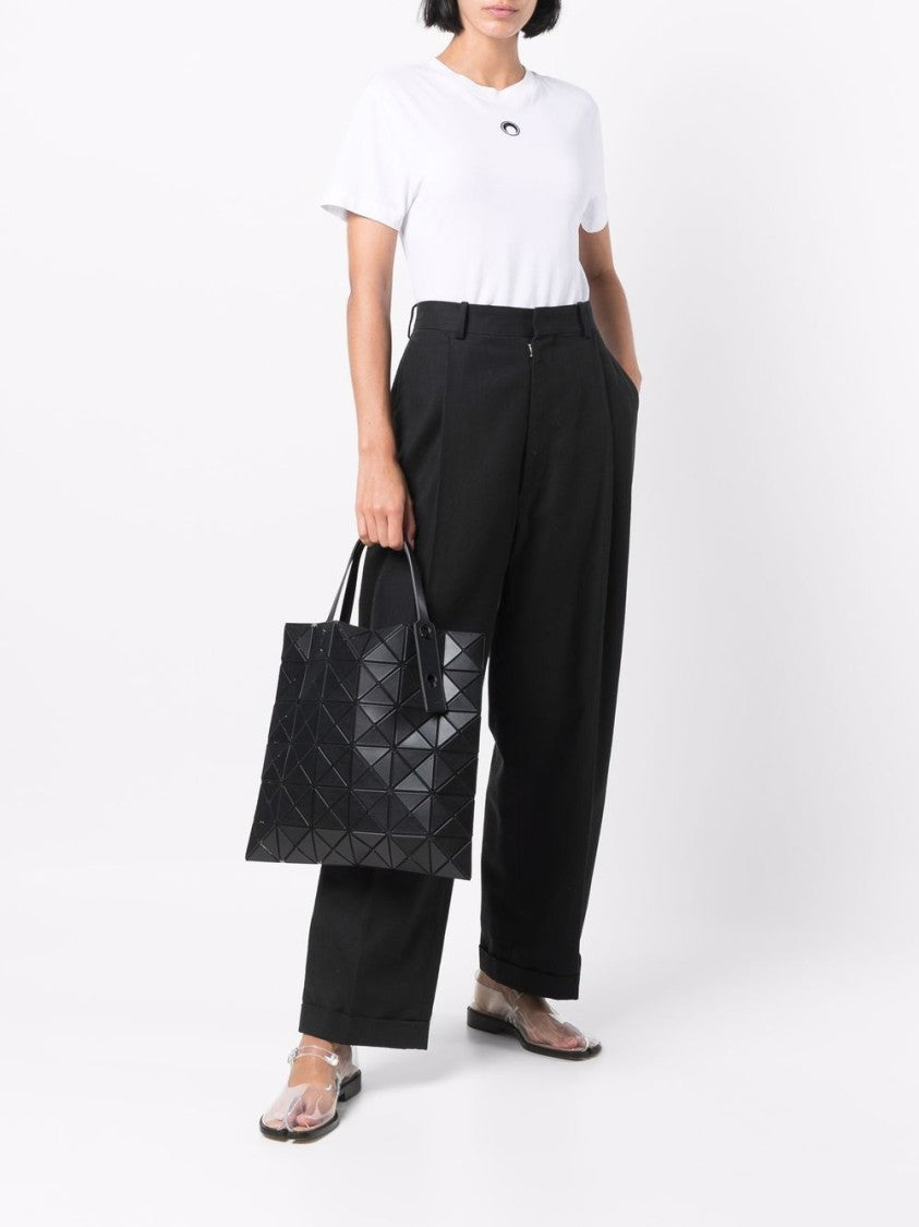 Bao Bao Issey Miyake Geometric Structured Black Shoulder Bag