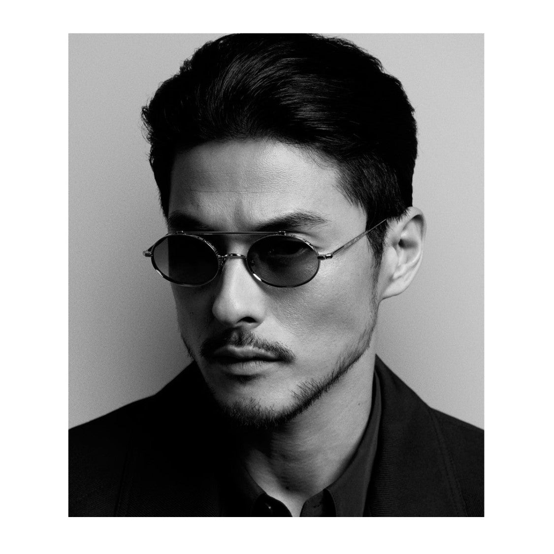 Ahlem Champagne Turbigo Green Gradient Metal Sunglasses