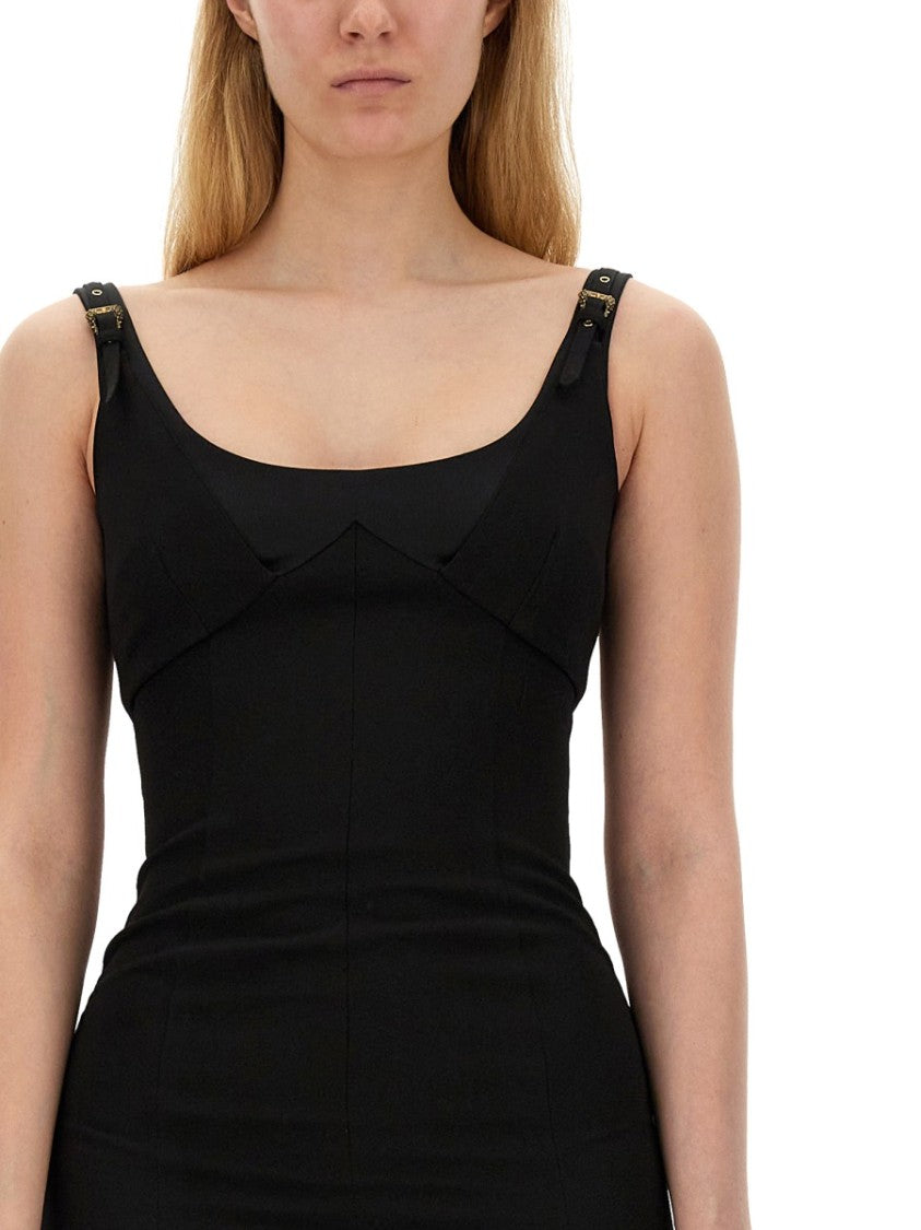 Versace Jeans Couture Dress With Buckles