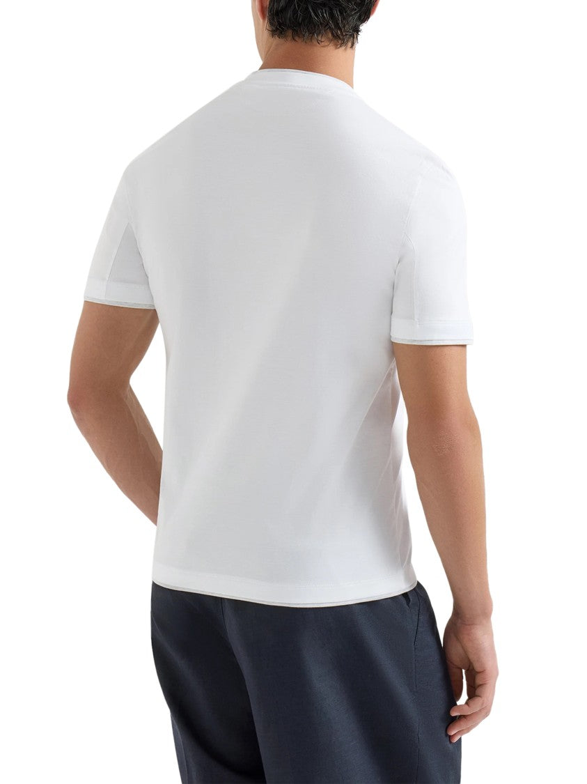 Brunello Cucinelli Classic Crew Neck Short-Sleeved T-Shirt