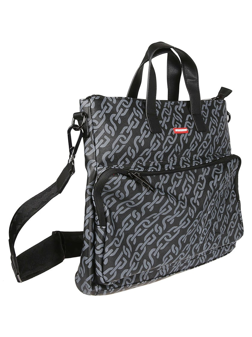 Sprayground Chains Rectangular Pvc Travel Bag