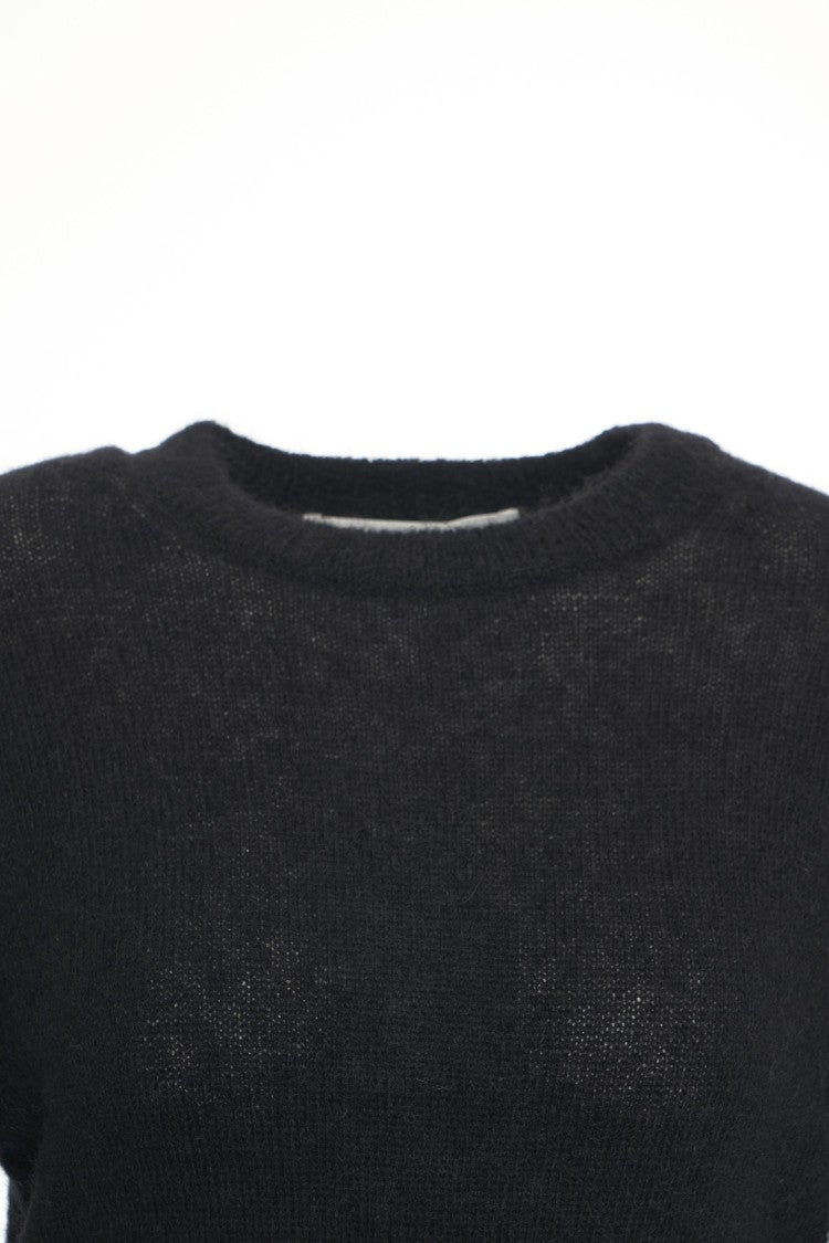 Second Female Knit Sweater With Iconic Silver Logo Detail