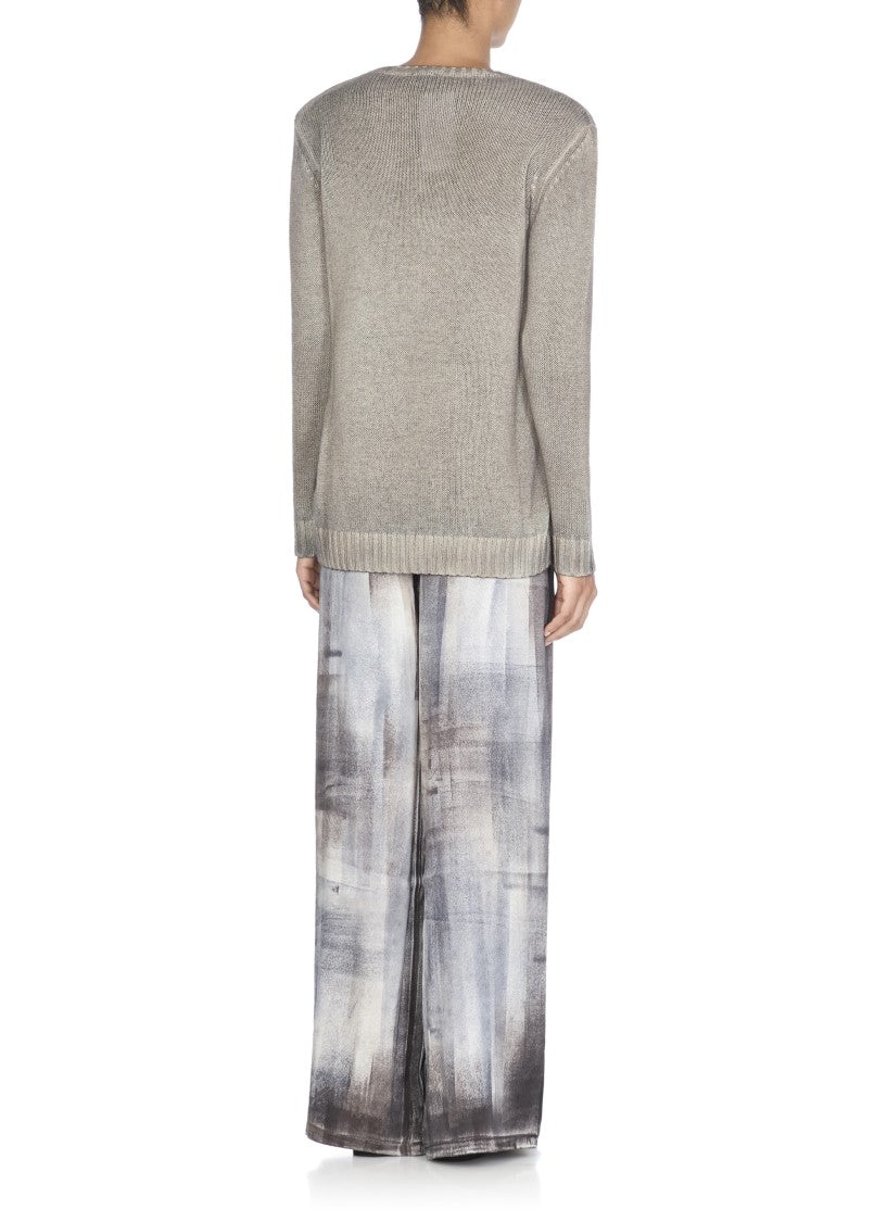 Avant Toi Grey Cashmere Sweater