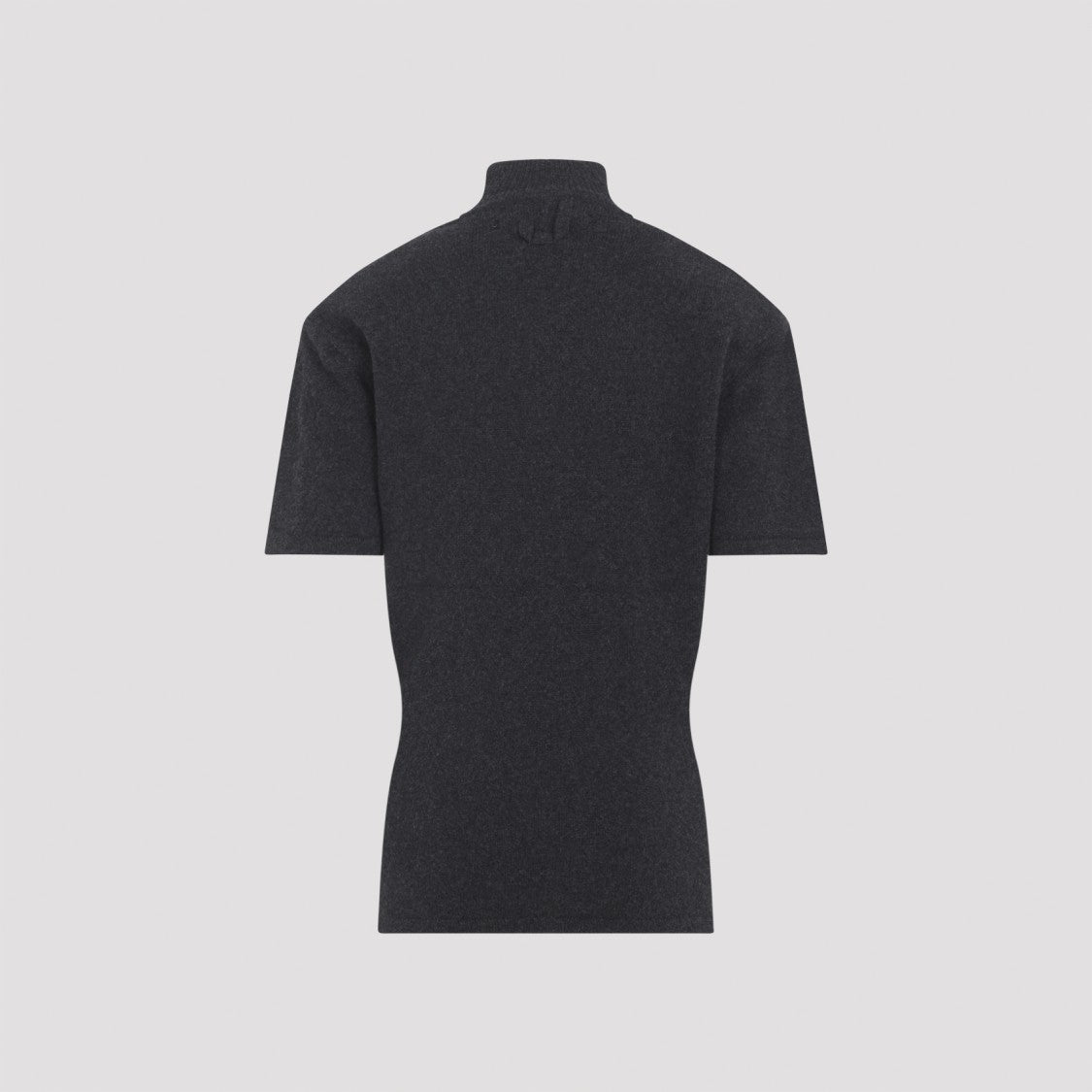 Jacquemus Slim Mock Neck Sweater In Merino Wool