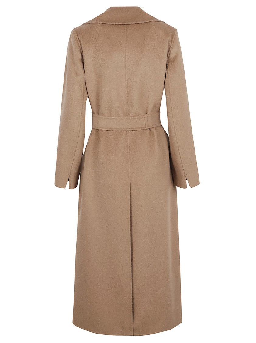 Max Mara Wrap Coat With Wide Lapel