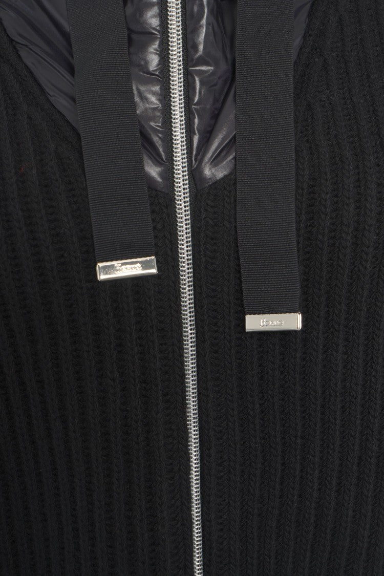Herno Resort Jacket With Half-English Knit