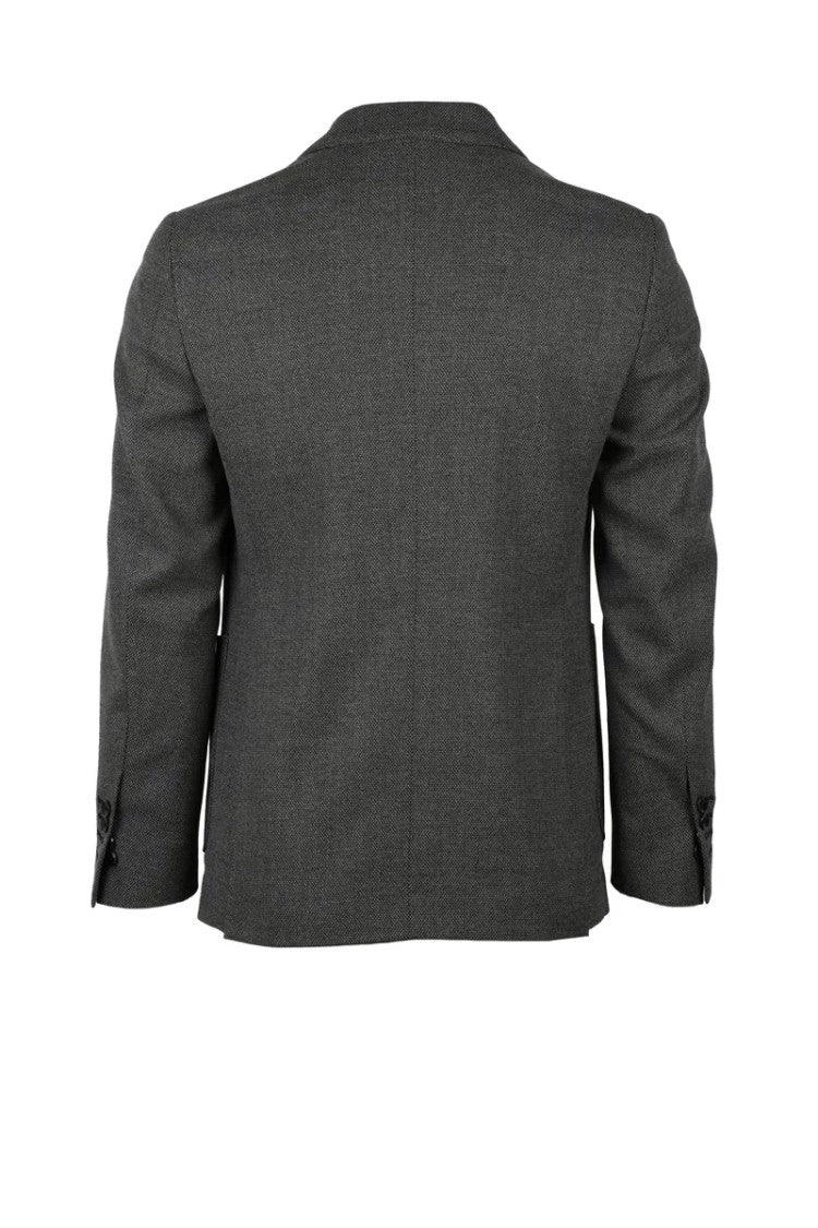 Premier Homme Double-Breasted Suit - Grey