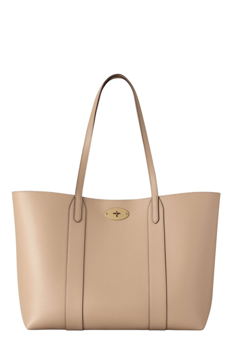 Mulberry Beige Bayswater Tote Small Classic Grain Leather Tote Bag