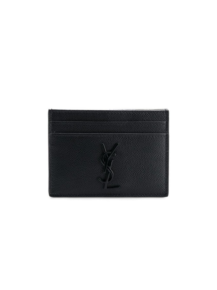Saint Laurent Cassandre Cardholder With Interlocking Ysl Logo