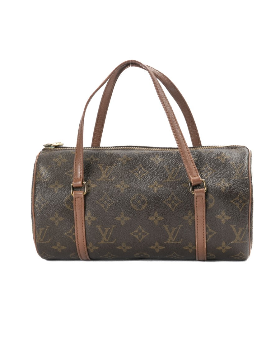 Louis Vuitton Brown Monogram Papillon Pm Canvas Tote Bag
