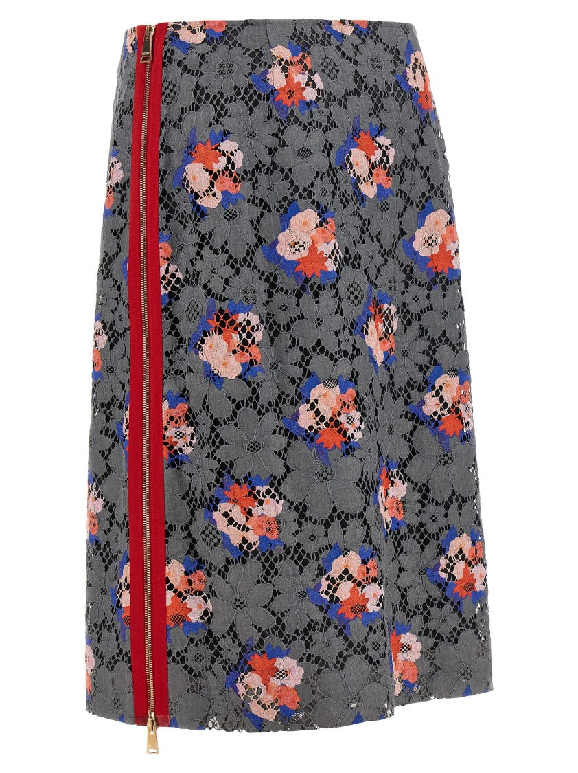 Fendi ' Bouquet' Lace Skirt