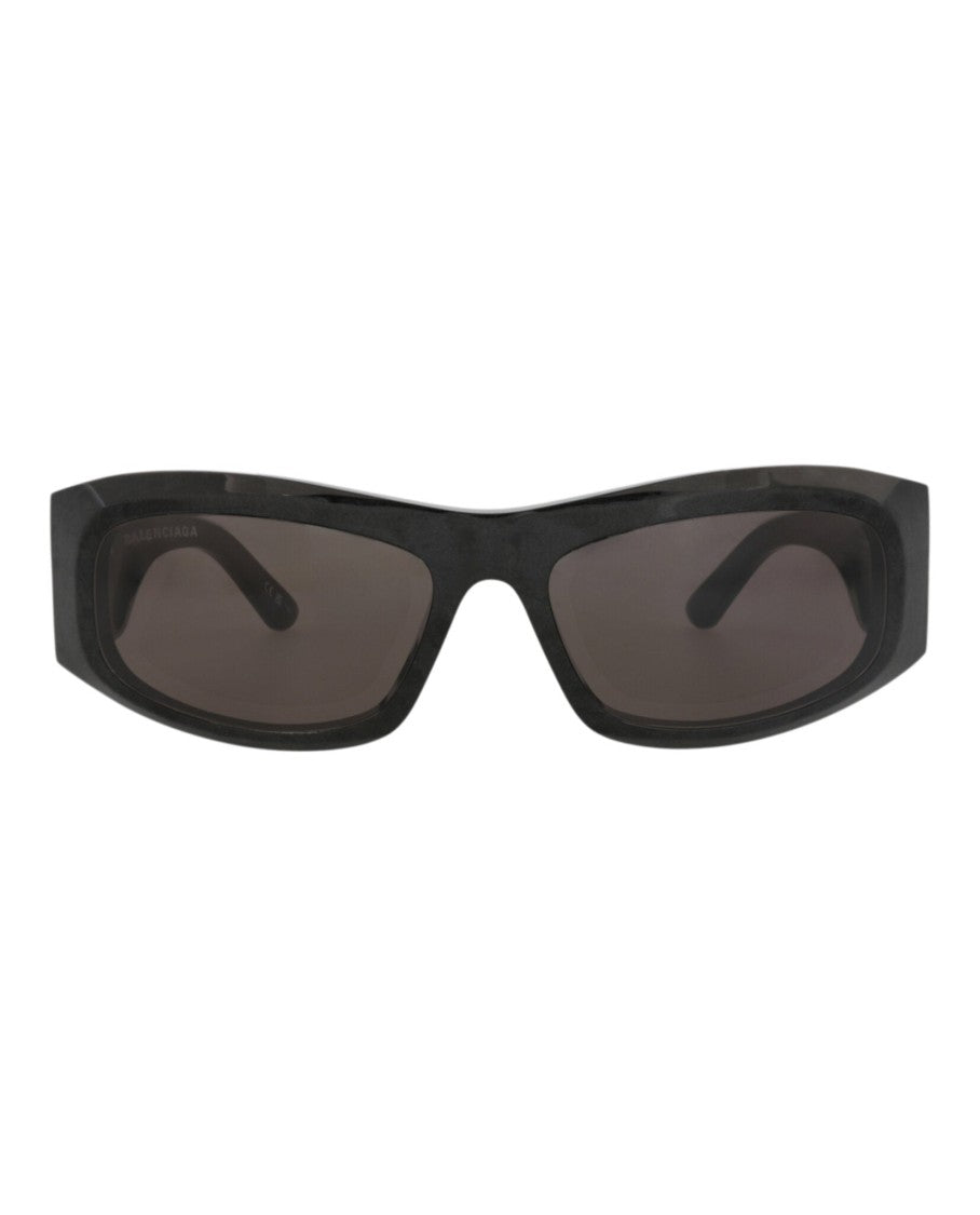 Balenciaga Square-Frame Recycled Acetate Sunglasses