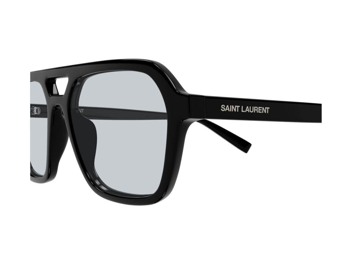 Saint Laurent Sl 905 Double-Bridge Oversized Square Sunglasses